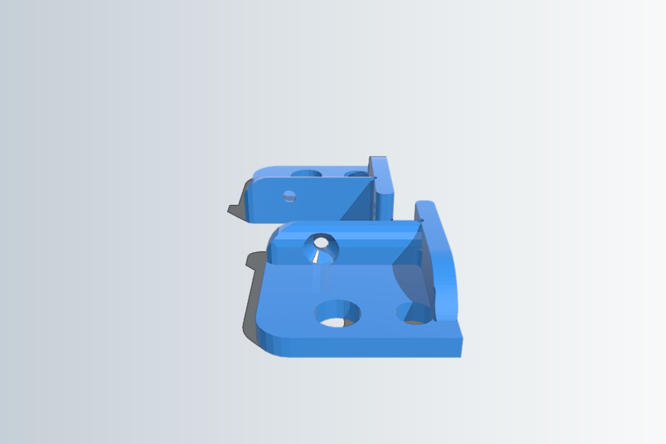 Prusa i3 Boxed Z-axis top for mf105zz