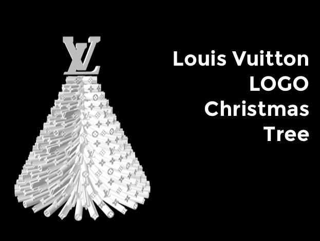 Louis Vuitton LOGO Christmas Tree
