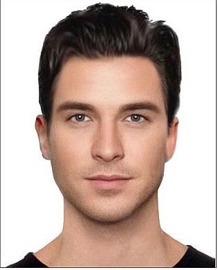 Face Template: Man