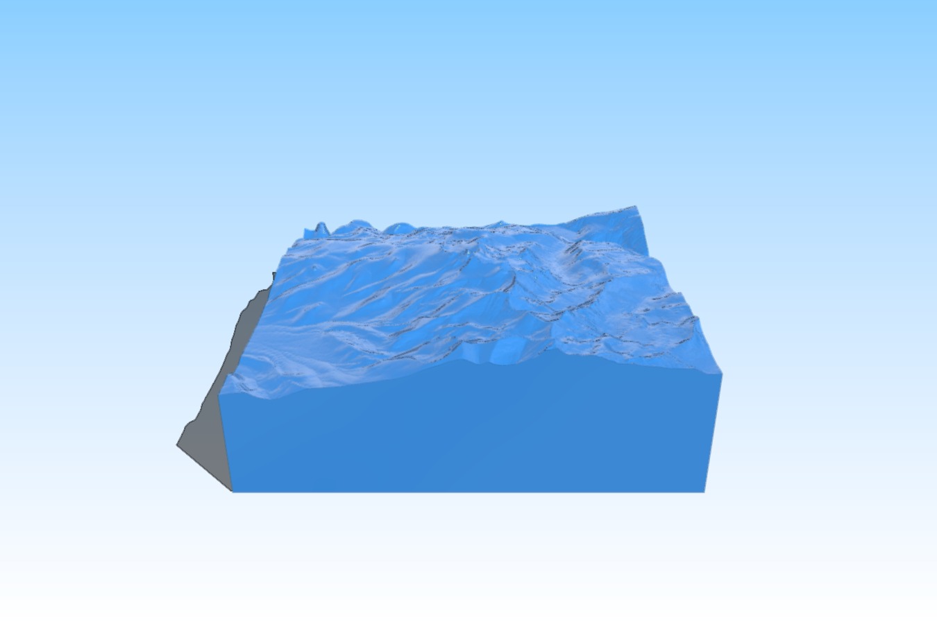 Yosemite's Mt Clark: 10km Collectible Mountain