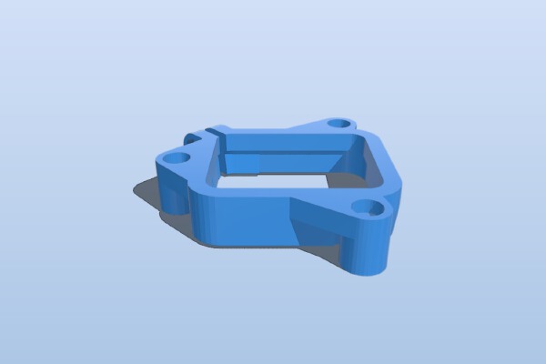 Microscope Webcam Mount | 3d print model