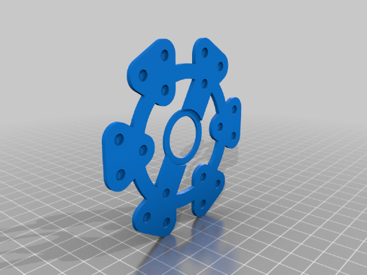 Open Sided Spinner | 3d print model