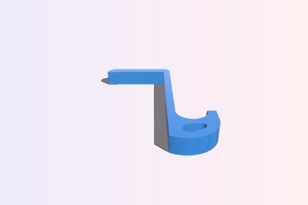 wall scateboard hanger ( the is not right just customize in youre slicer) | 3d print model