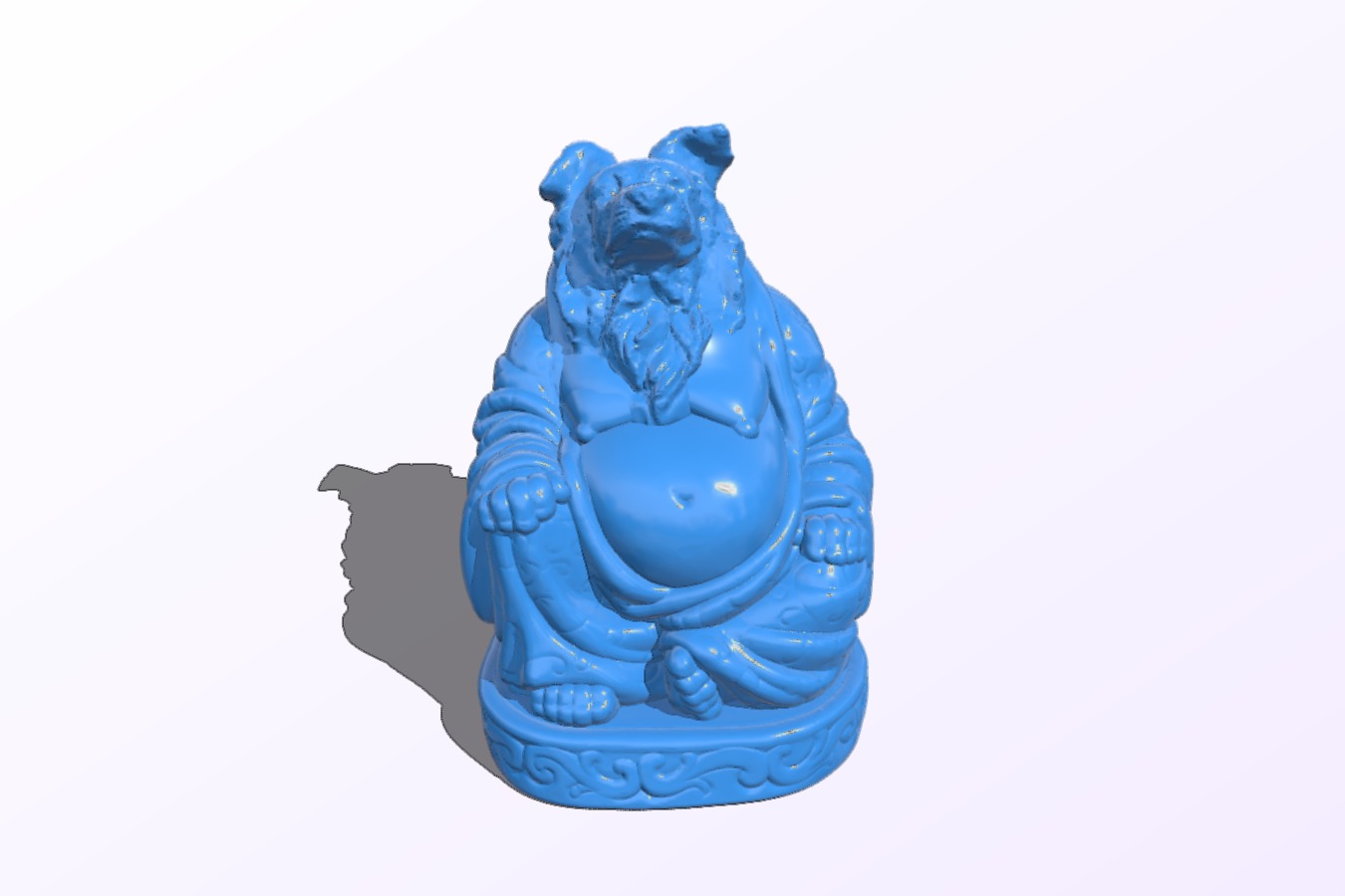 Border Collie Buddha (Canine Collection)