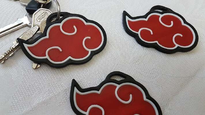 Akatsuki Keychain | 3d print model