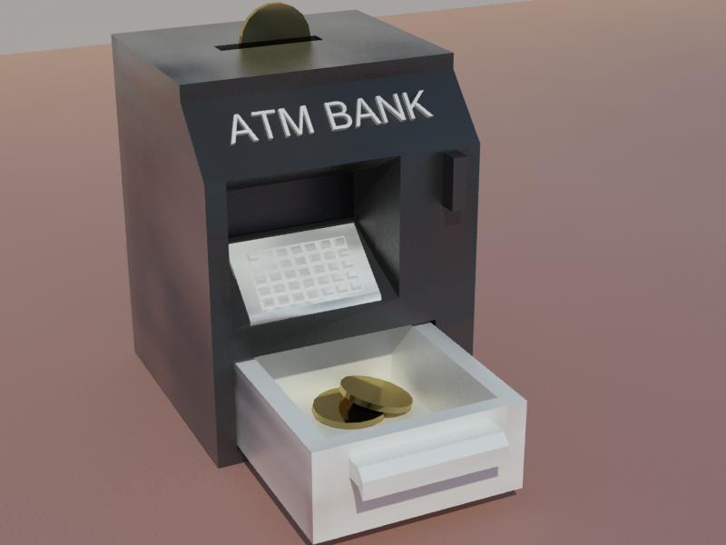 ATM money box