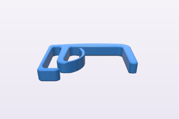 Kabelhalter Tischklemme _ Cable Holder Desk Clamp | 3d print model