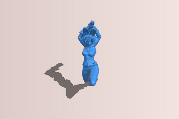 Battle bunny miss riven | 3d print model