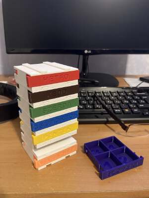 Weekly medicine box | 3d print model