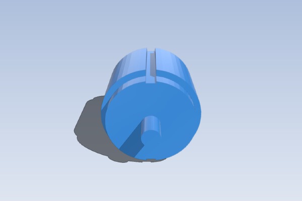 The shaft of tape dispenser | 3d print model