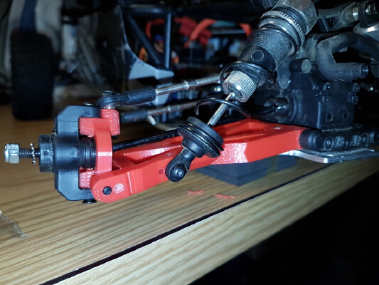Vandal_Desert Fox Steering Knuckle (Now Stronger) | 3d print model