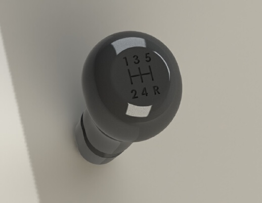 knob gear lever for 306 peugeot | 3d print model