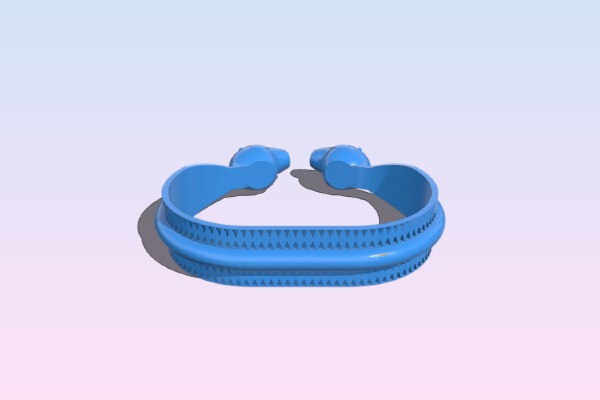 Peppa Pig Viking Bracelet two | 3d print model