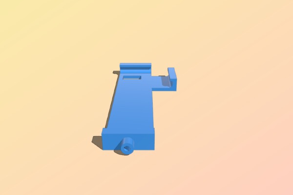 Galaxy Note II Strong tripod mount | 3d print model