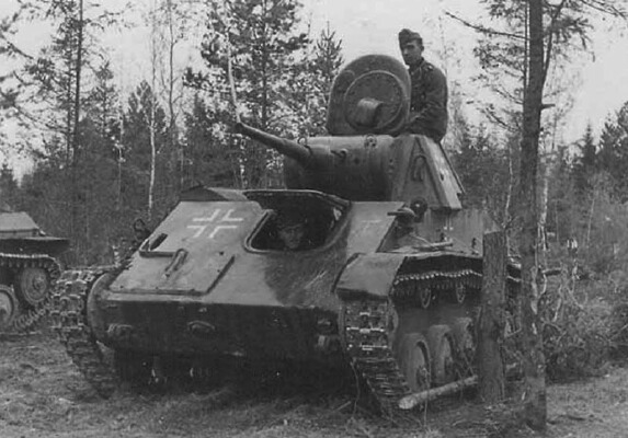 T70 light tank | 3d print model
