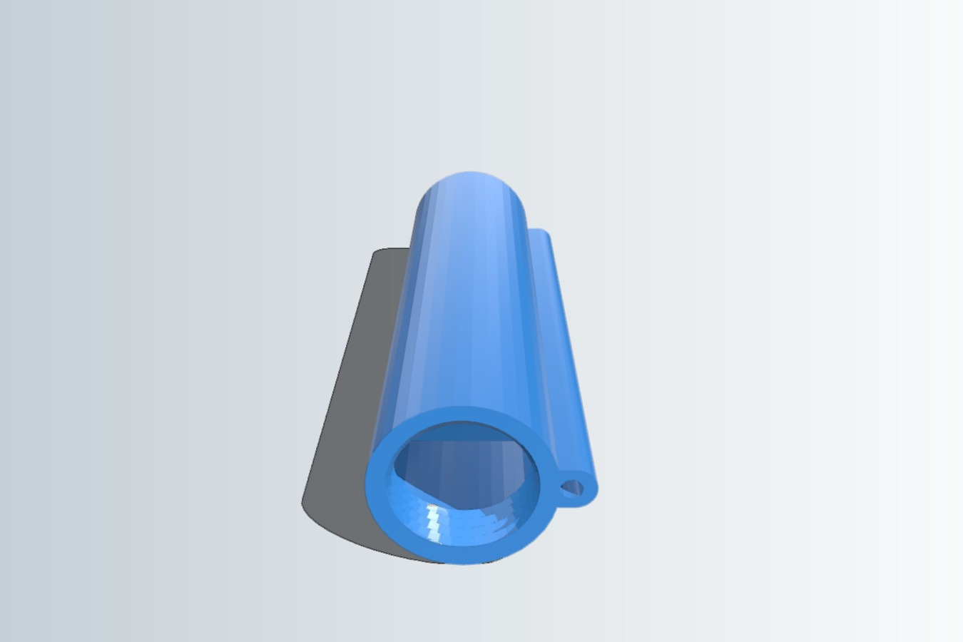 3D Printed Rocket with Forward Swept Fins