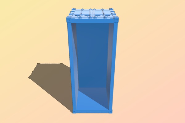 Shipping container | 3d print model