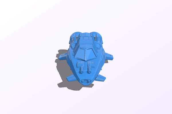 Patrol Skiff Ship | 3d print model