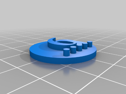 Catan Number Tokens - 4 Player Set | 3d print model