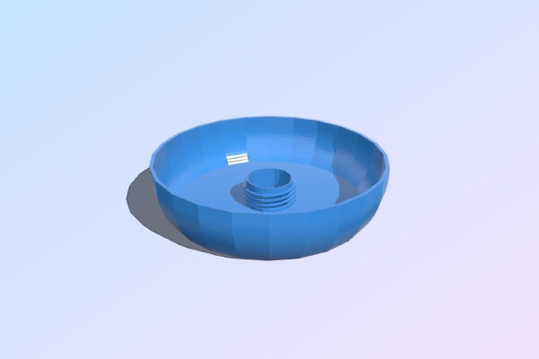 Parasol Top Replacement | 3d print model