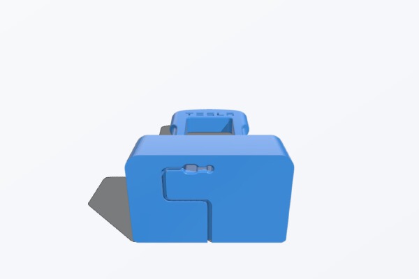 Tesla super charger Iphone dock (lightning cable) | 3d print model