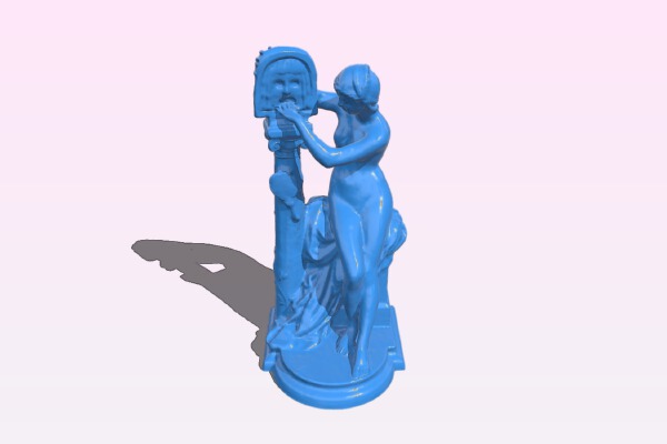 lady rapid scan | 3d print model