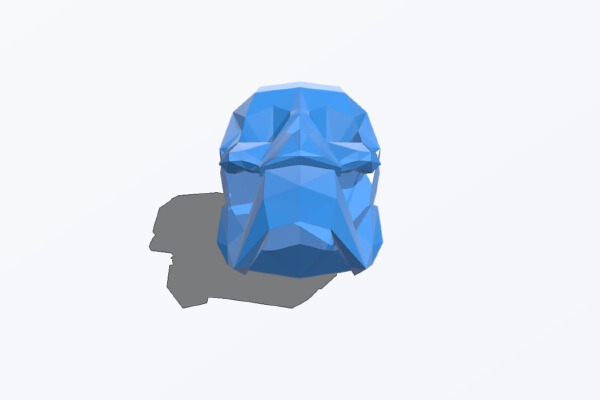 Skull keychain | 3d print model