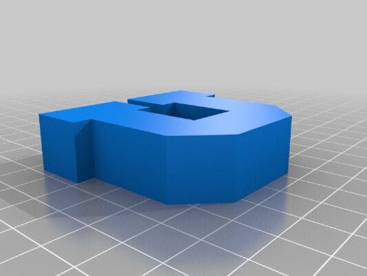 Utah Block U and Block U keychain | 3d print model