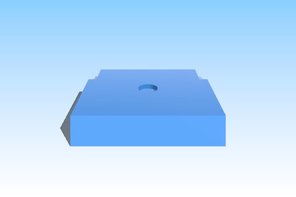 Velbon CX480 compatible quick release plate | 3d print model