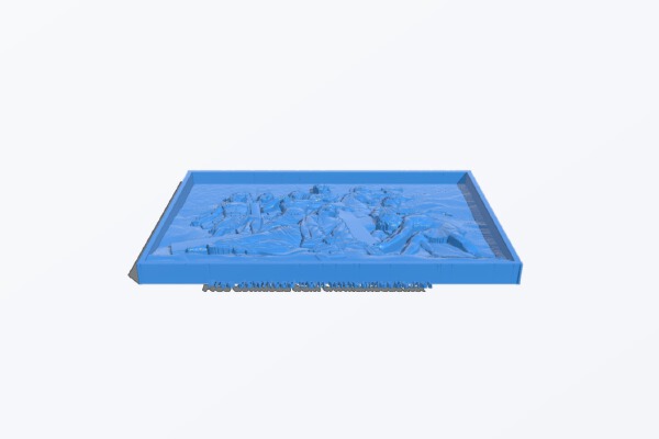 Painting of Jesus Christ | 3d print model