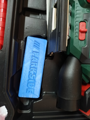 Parkside jigsaw (PSTDA 20-LI A2) blades holder | 3d print model