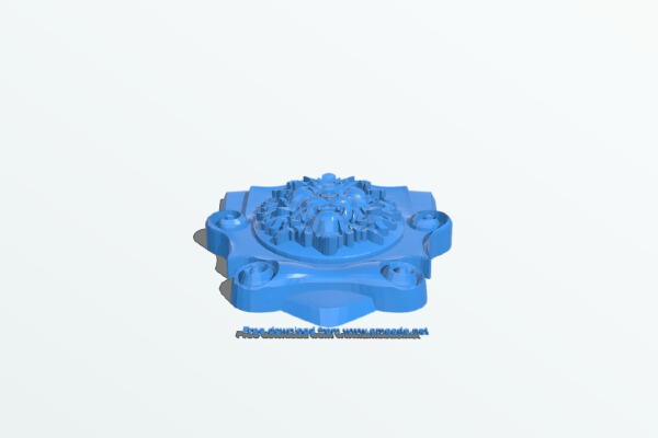 Pattern in the center | 3d print model