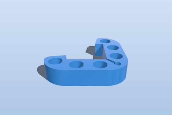 2020 Nozzle Rack 6 | 3d print model