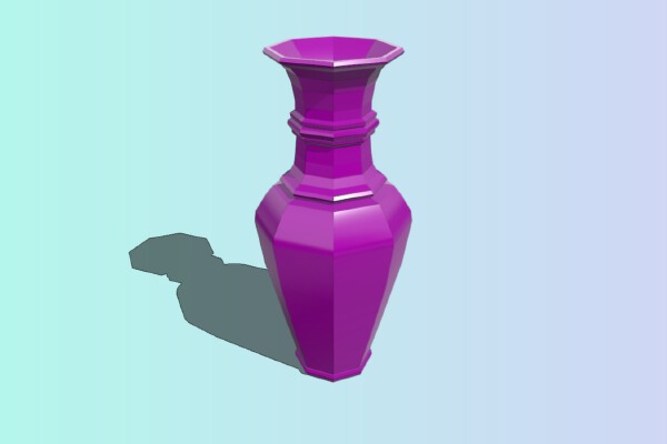 Painted vase | 3d print model