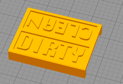 Dishwasher Dirty_Clean Indicator (Kenmore Elite dishwasher) - Stainless steel | 3d print model
