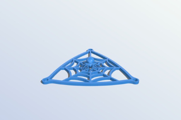 spider bra flat | 3d print model