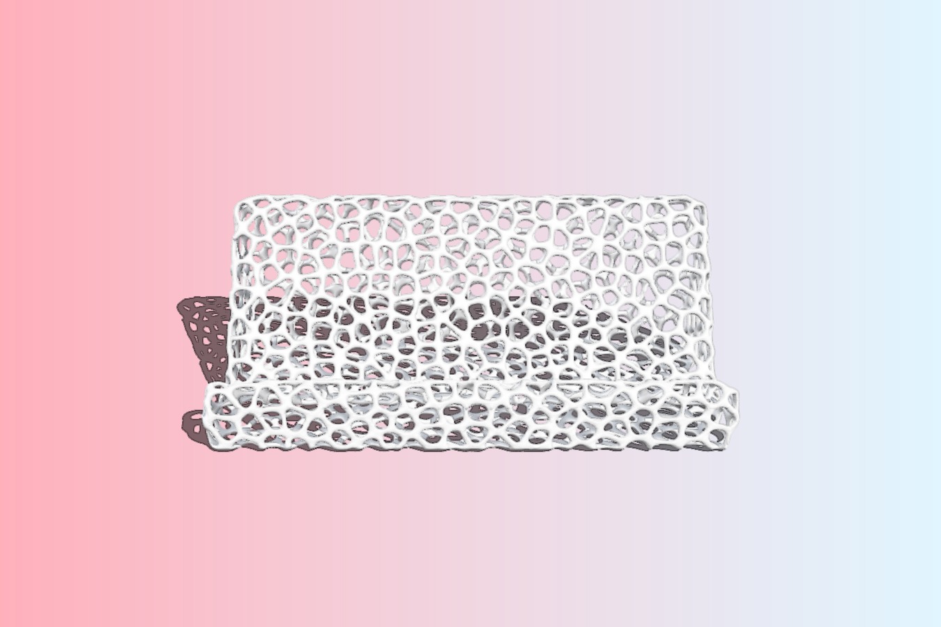 Voronoi Business Card Holder
