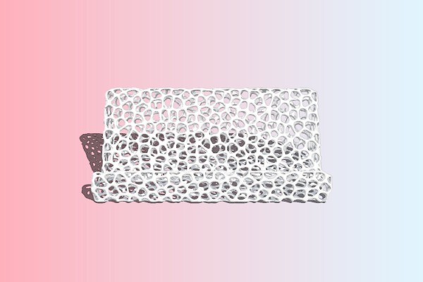Voronoi Business Card Holder | 3d print model