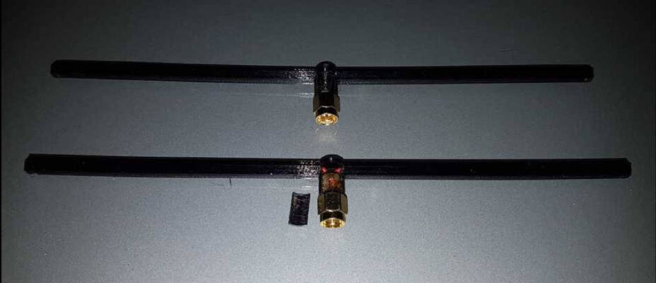 Lora 868 MHz dipole antenna | 3d print model