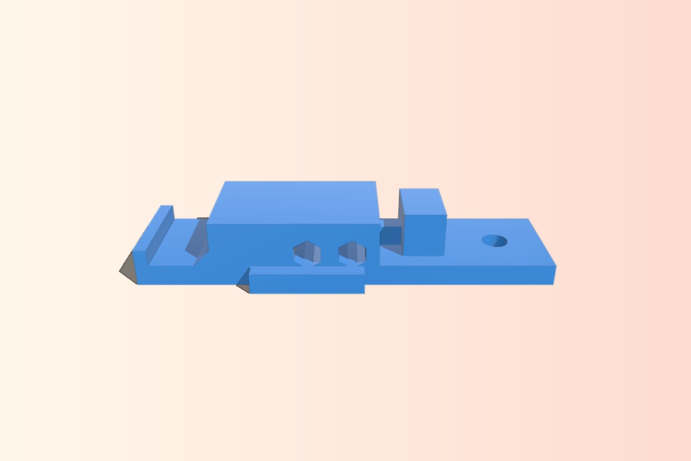 Tricopter tail pivot