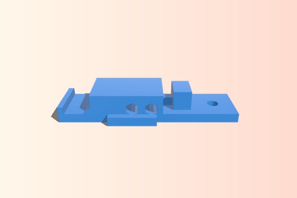 Tricopter tail pivot | 3d print model