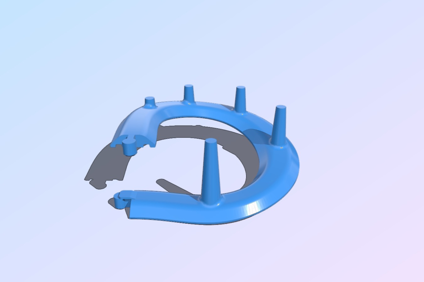 Brio-Style Train Track Spiral (Male-Male)