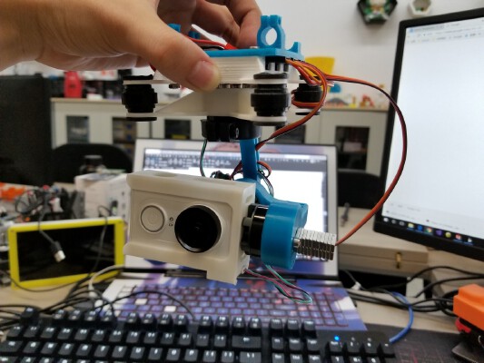 Three-axis gimbal with storm32 | 3d print model