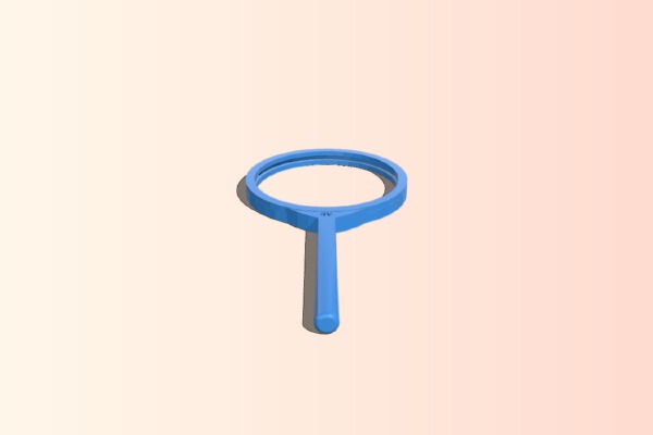 Magnifying Glass Bracket | 3d print model