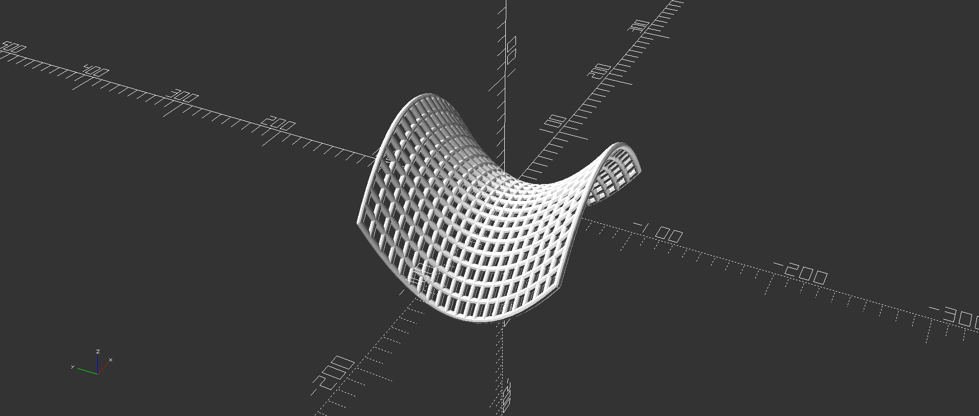 OpenSCAD Graph Generator