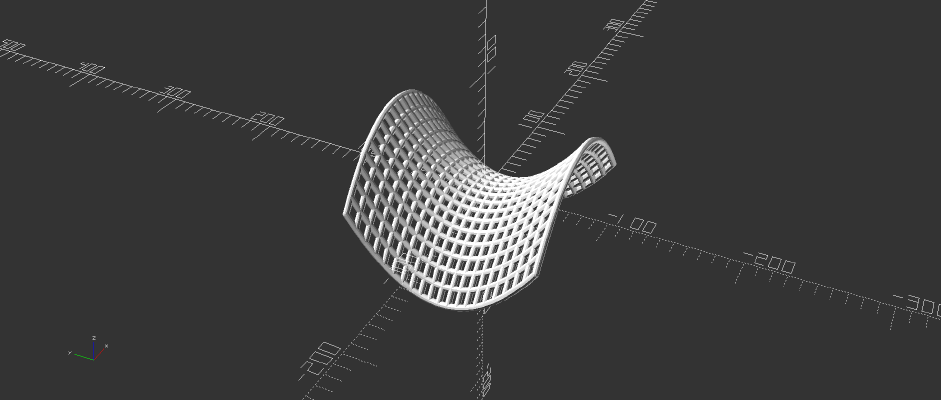 OpenSCAD Graph Generator | 3d print model