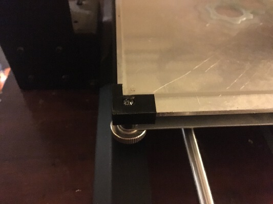 Maker Select V2 Glass Bed Clip | 3d print model