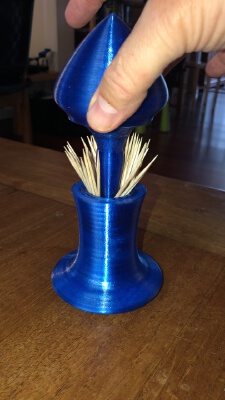 Mushroom Toothpick Holder | 3d print model