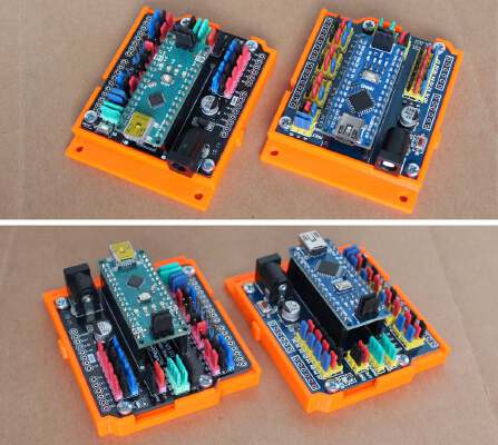 Base for Arduino NANO IO shield | 3d print model
