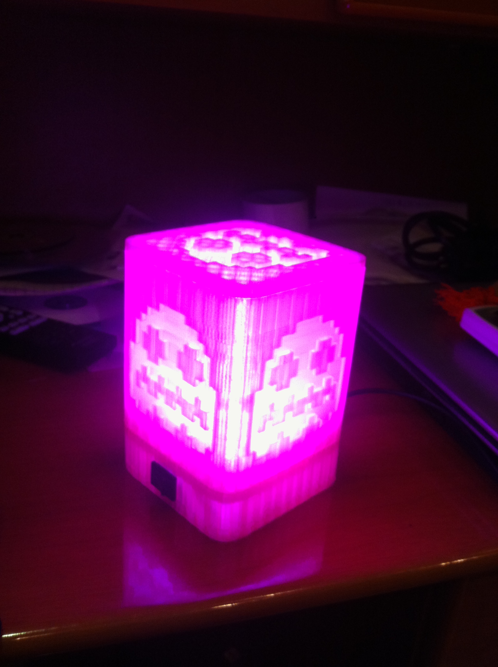 Pacman Cube Led Lamp - Lampada Pacman